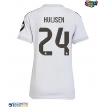 Ženski Nogometni dresi Real Madrid Dean Huijsen #24 Domači 2025-26 Kratek Rokav